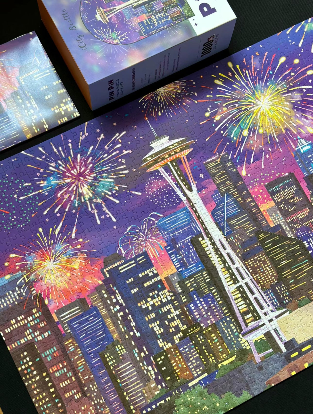 iCity: Seattle - 1000 piece puzzle