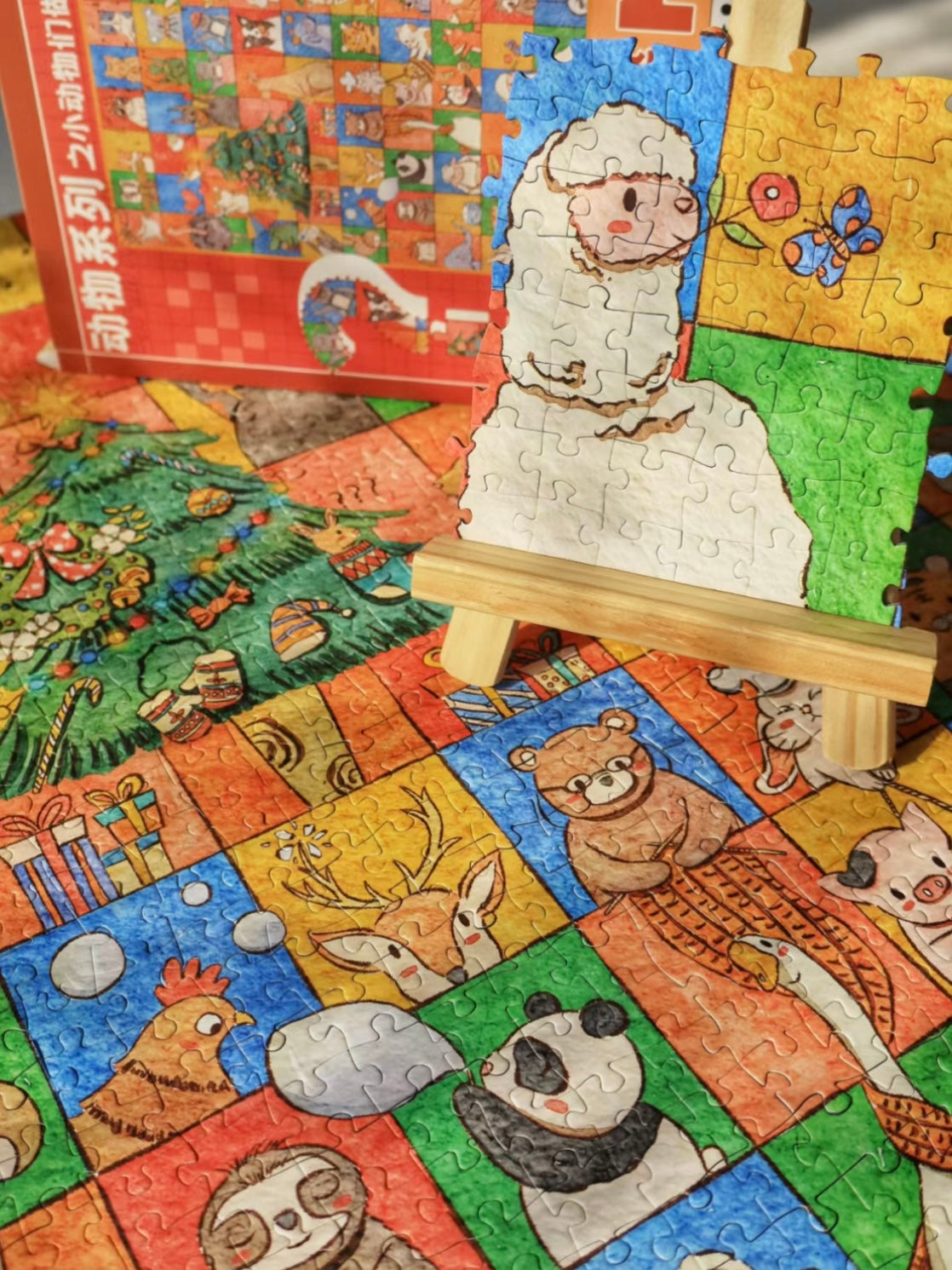 Animals: Work & Play - 1000 piece puzzle