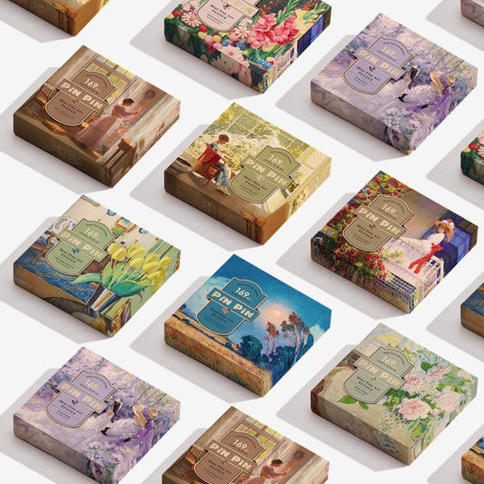 Fine Art Mini Puzzle - 169 piece puzzle with frame