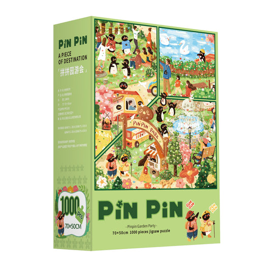 Pinpin Garden Party - 1000 piece puzzle
