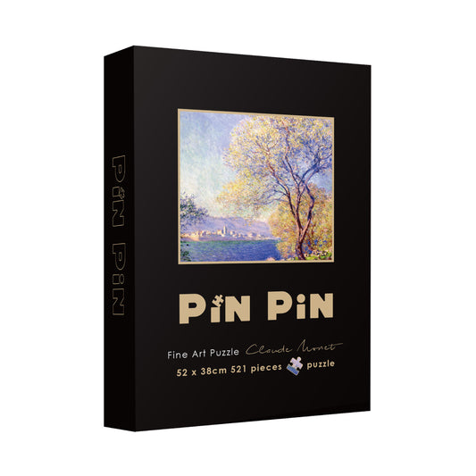 Fine Art: Antibes seen from the Salis Garden - 521 piece glitter puzzle