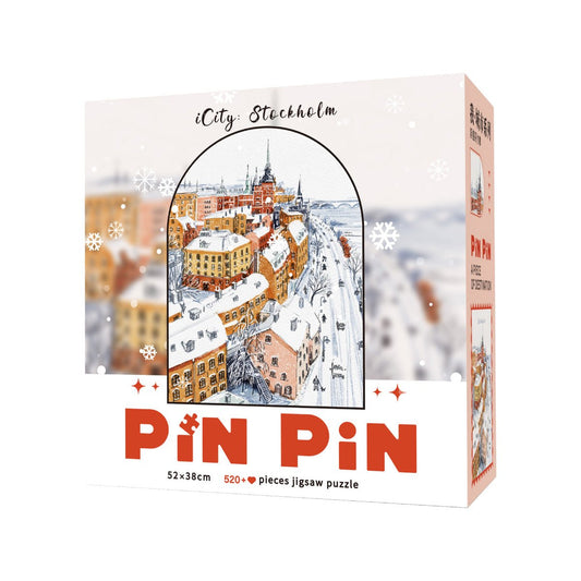 iCity: Stockholm - 521 piece puzzle