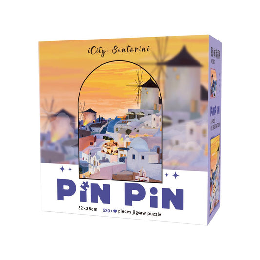 iCity: Santorini - 521 piece puzzle