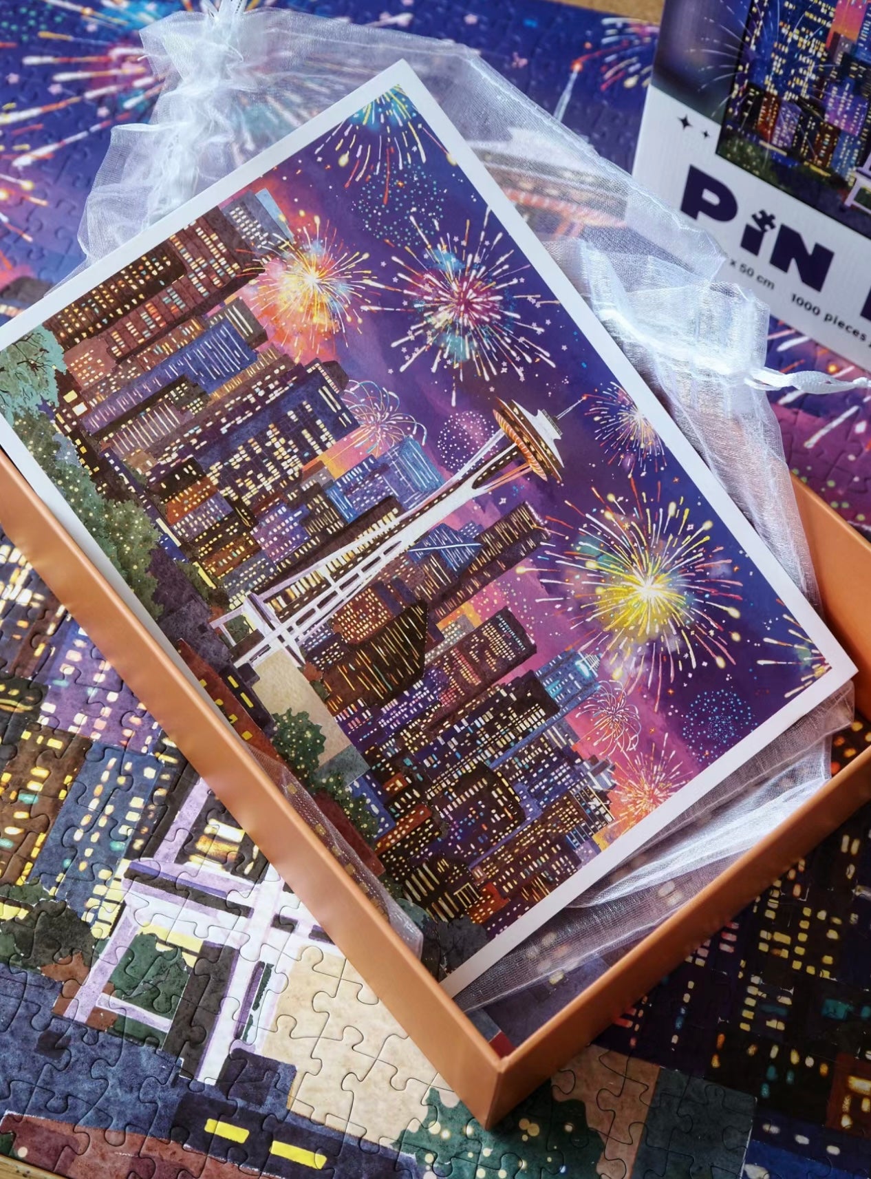 iCity: Seattle - 1000 piece puzzle