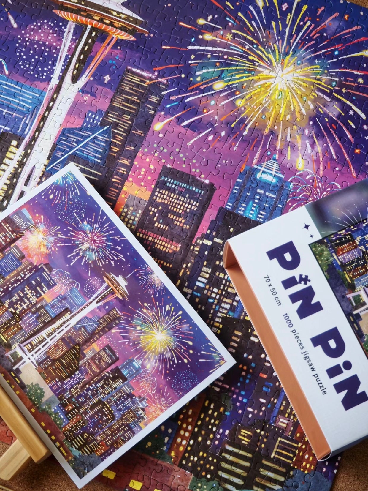 iCity: Seattle - 1000 piece puzzle