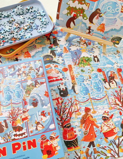 Pinpin Ice Sculpture Exhibition - 1000 piece puzzle