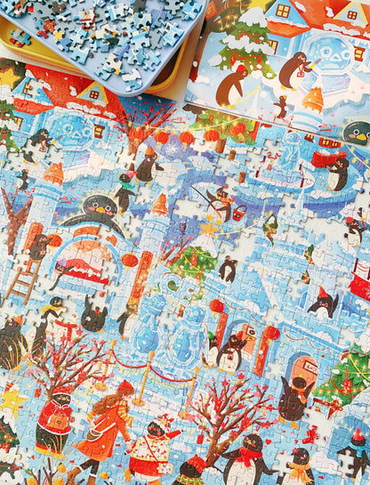 Pinpin Ice Sculpture Exhibition - 1000 piece puzzle
