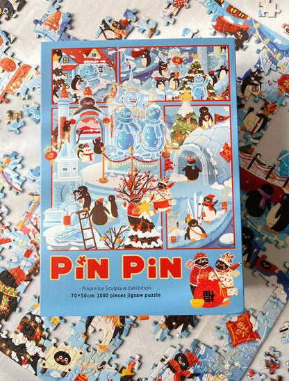 Pinpin Ice Sculpture Exhibition - 1000 piece puzzle