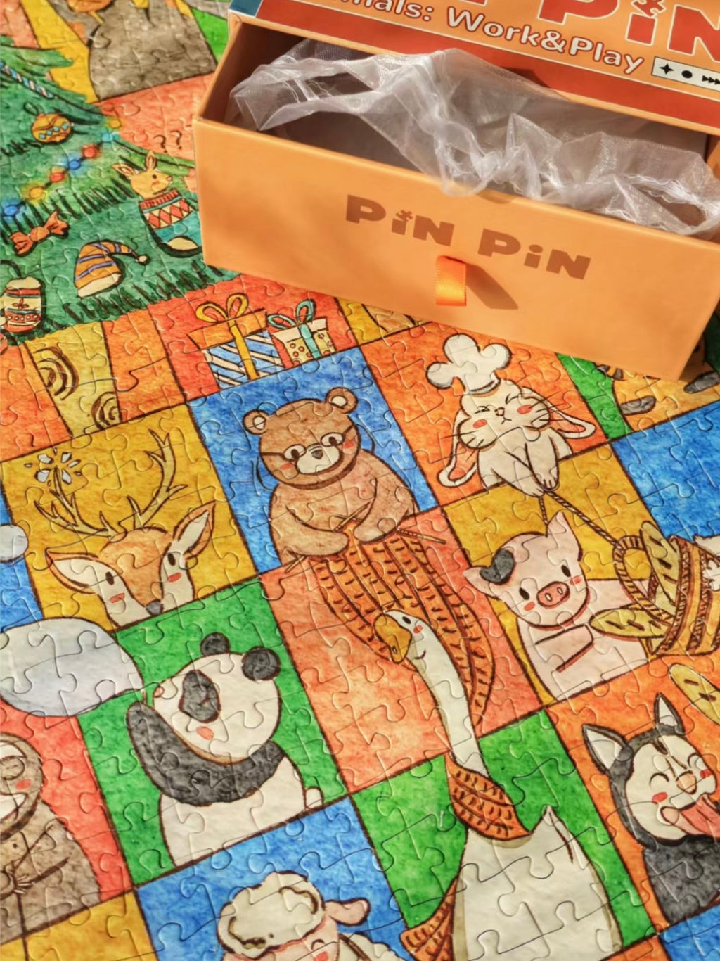 Animals: Work & Play - 1000 piece puzzle