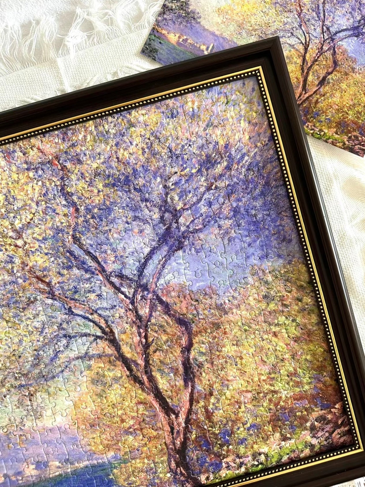Fine Art: Antibes seen from the Salis Garden - 521 piece glitter puzzle