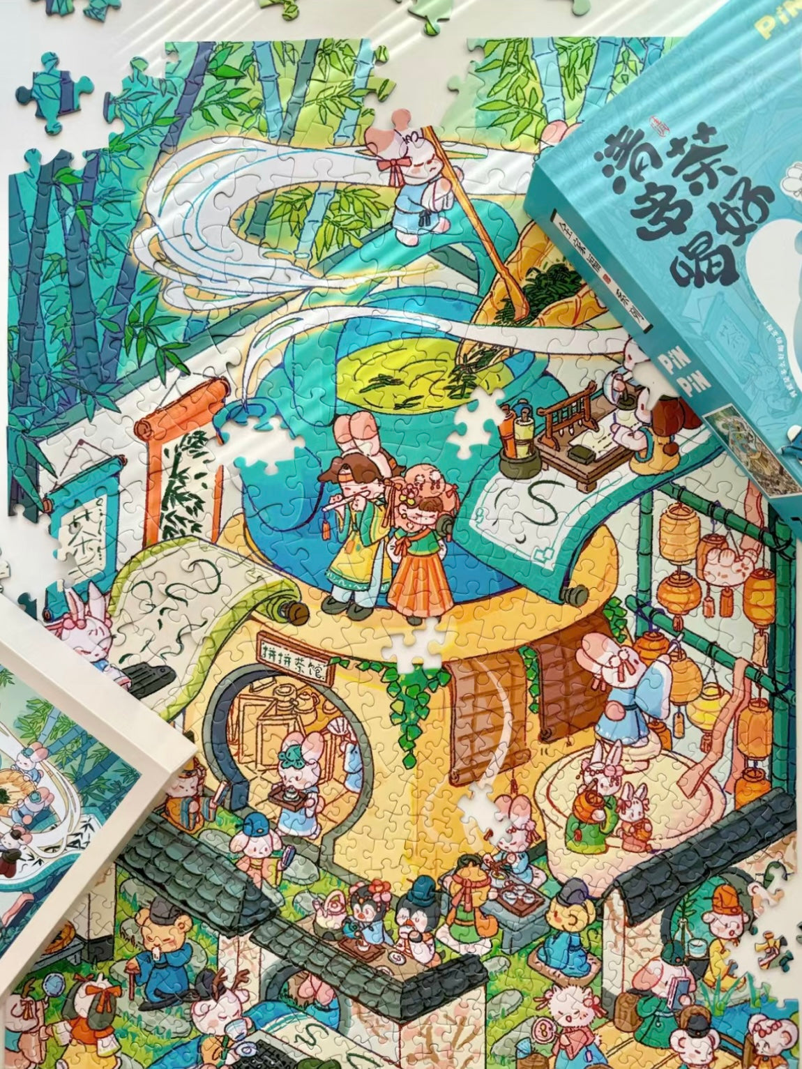 Step by Step: Delicious Green Tea - 700 piece puzzle