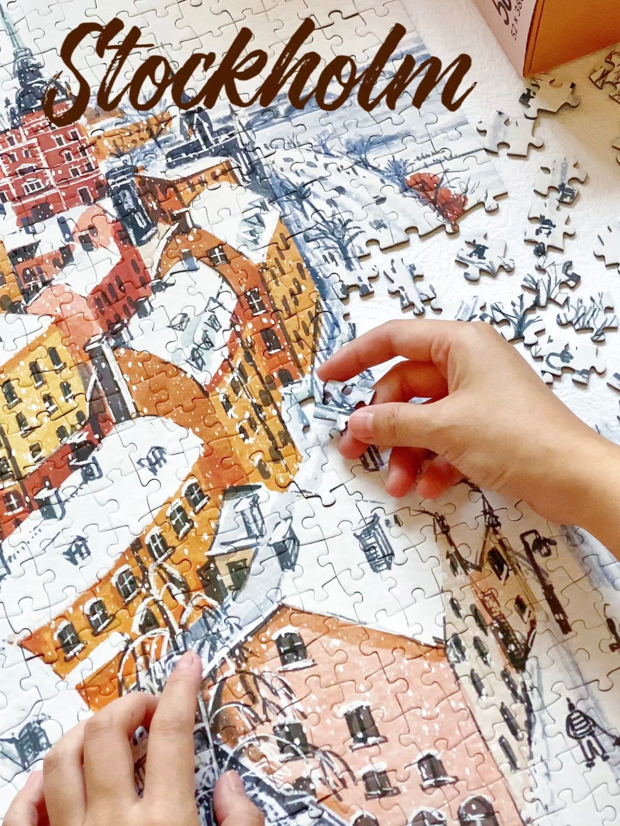 iCity: Stockholm - 521 piece puzzle