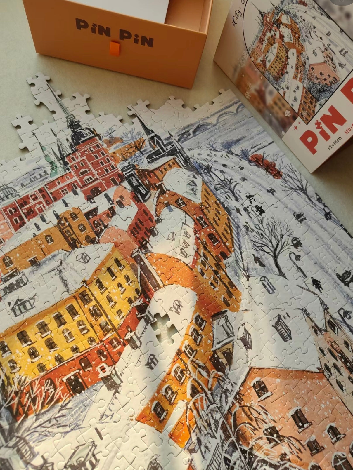 iCity: Stockholm - 521 piece puzzle