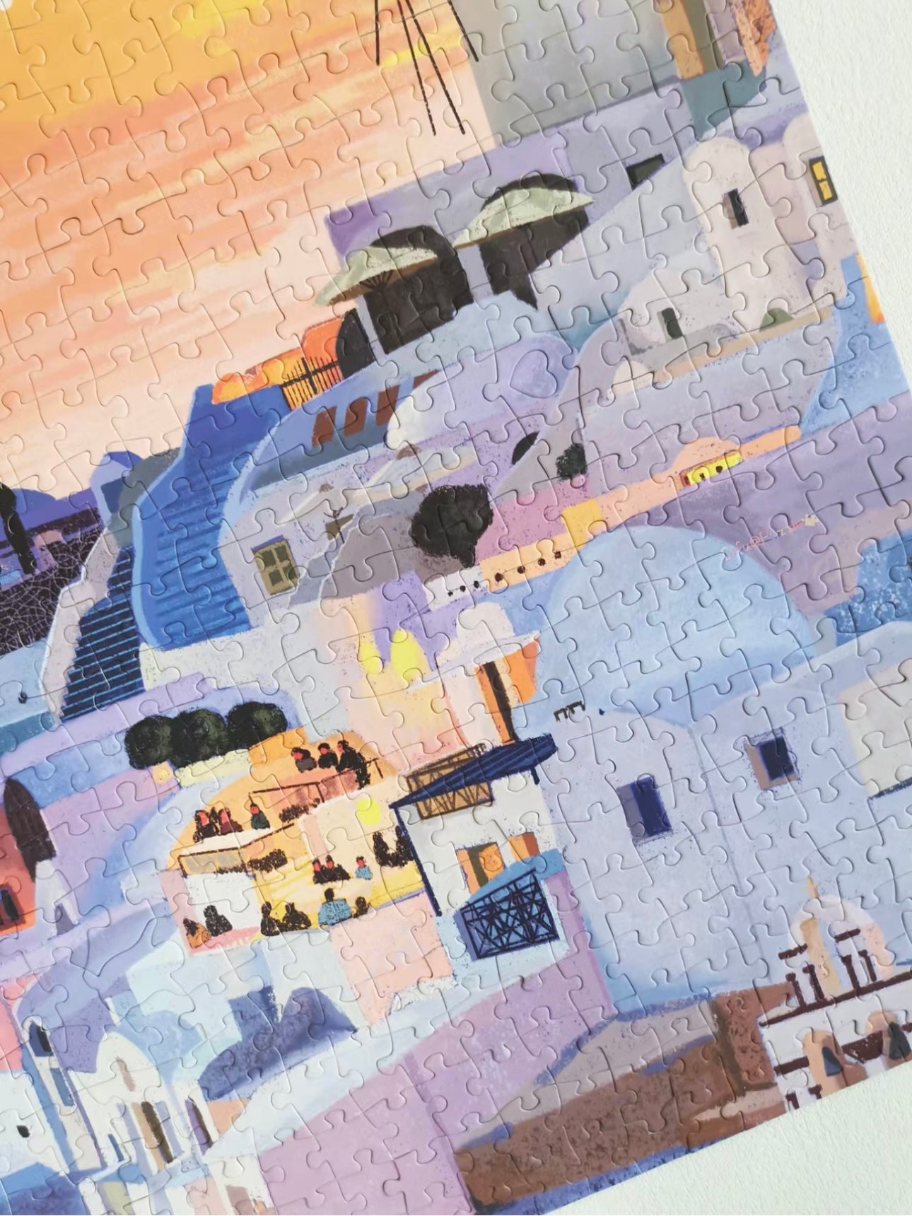 iCity: Santorini - 521 piece puzzle