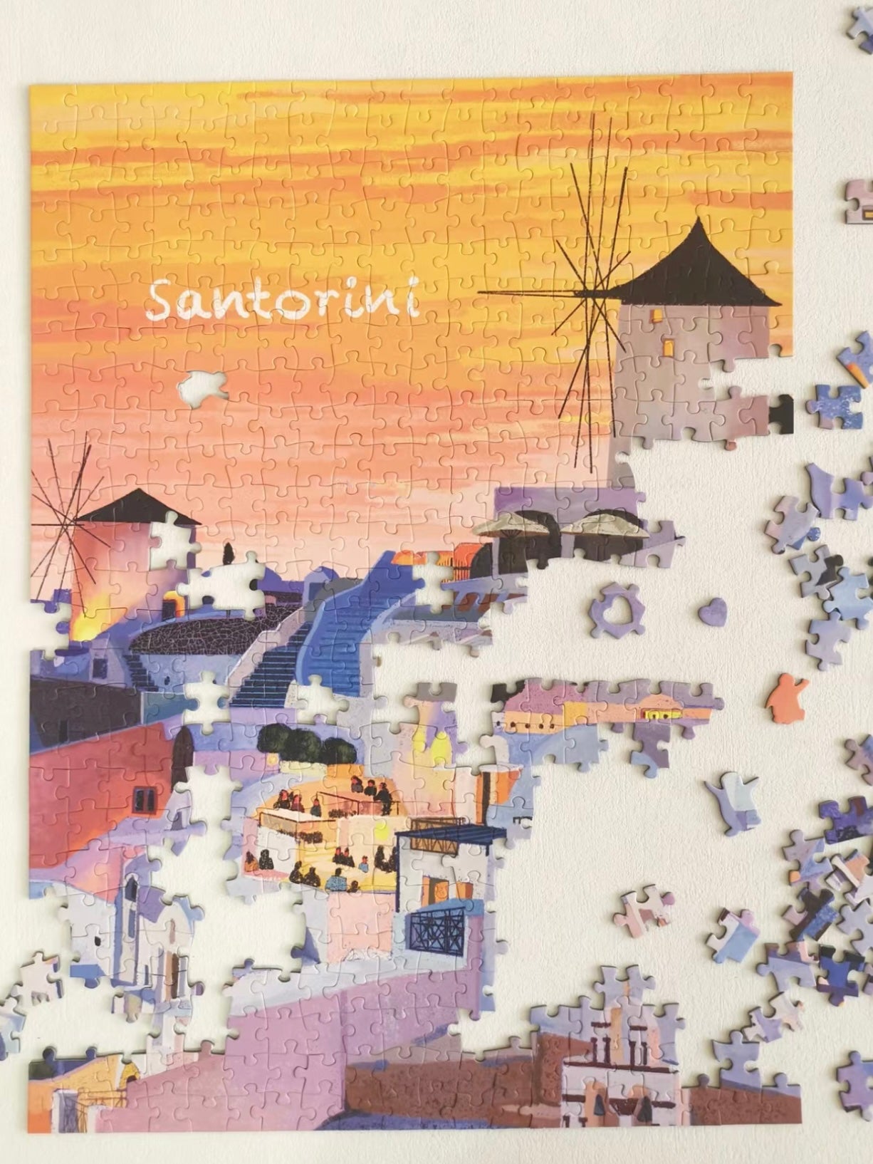 iCity: Santorini - 521 piece puzzle