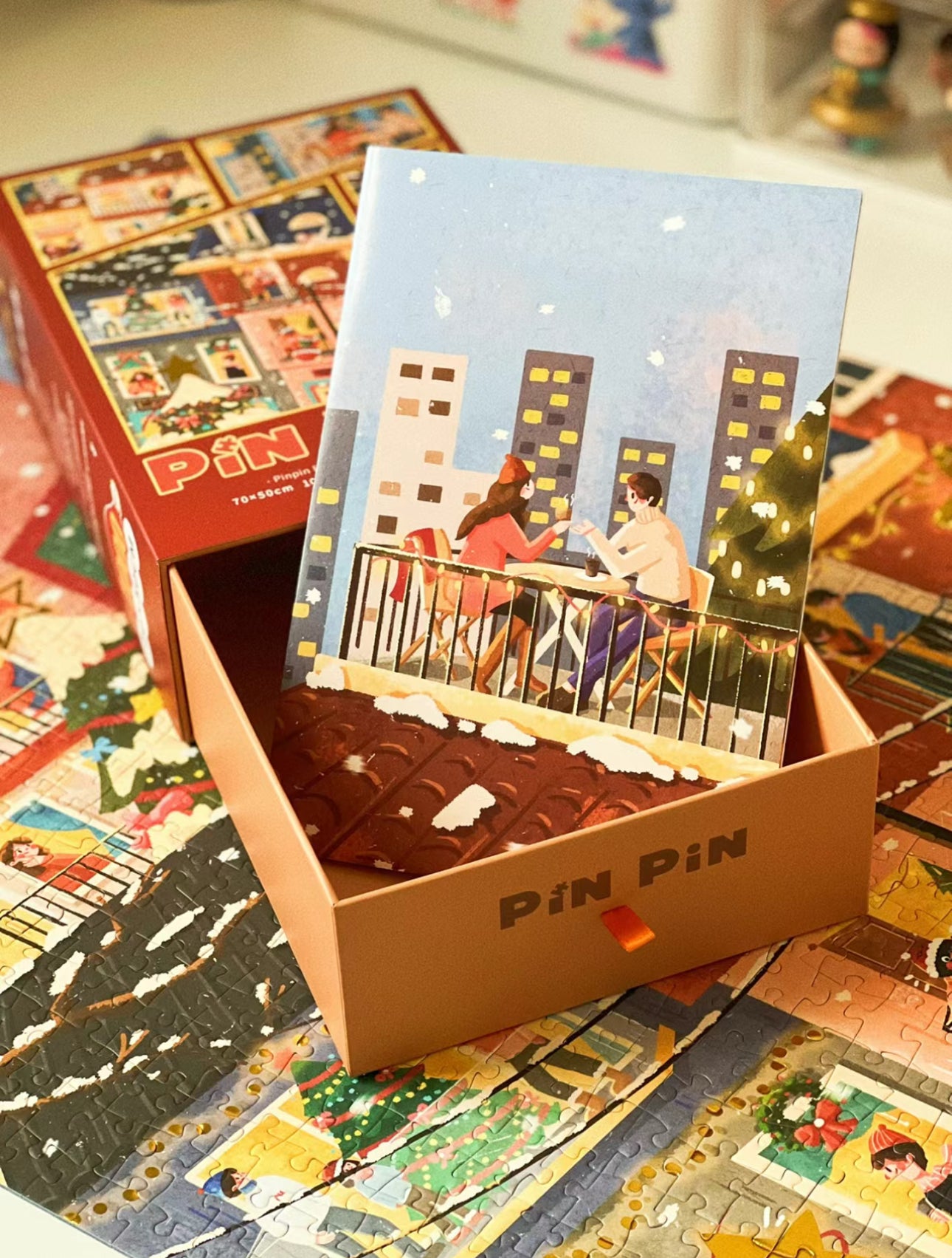 Pinpin Blessed Night - 1000 piece foiled puzzle