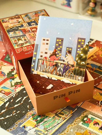 Pinpin Blessed Night - 1000 piece foiled puzzle