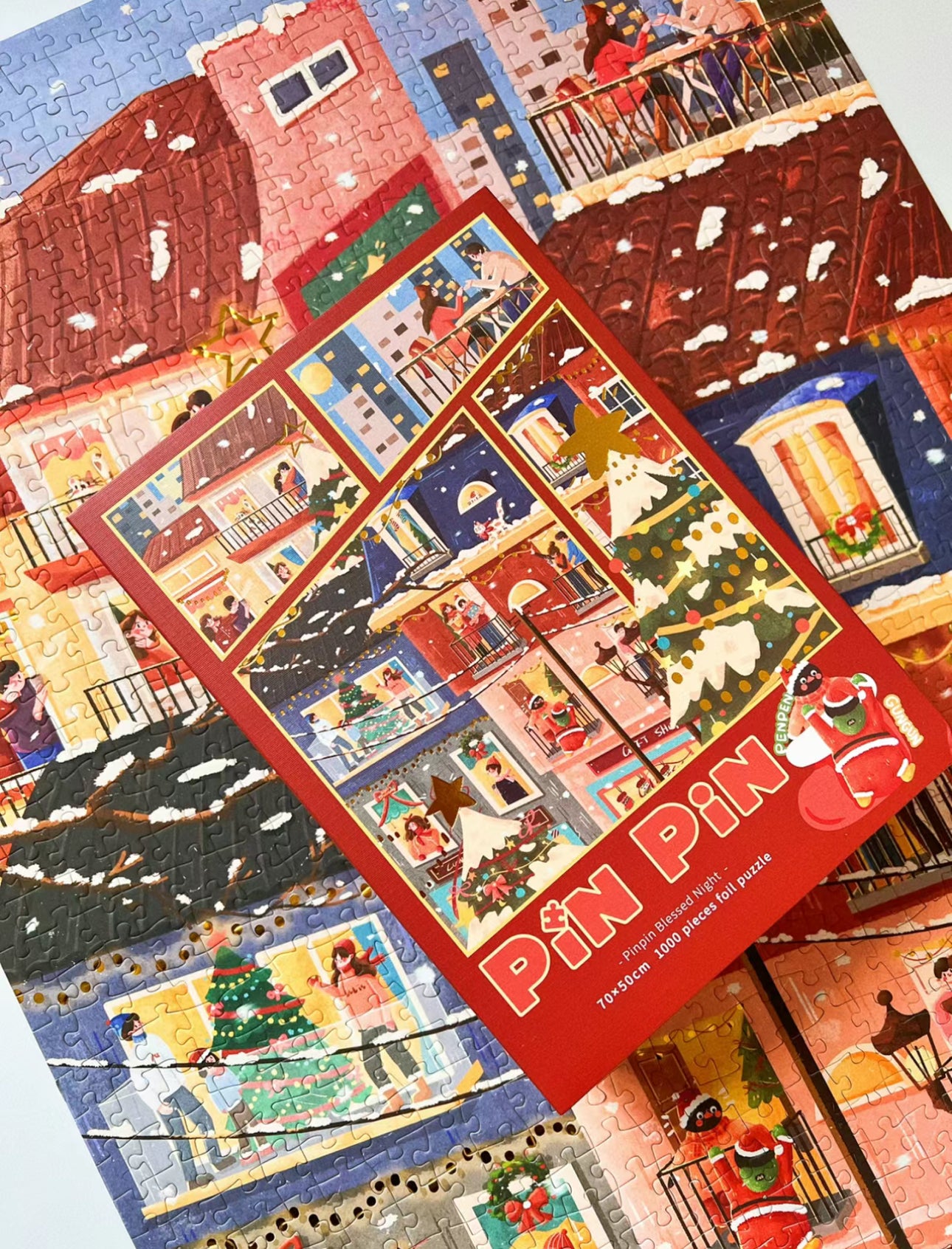 Pinpin Blessed Night - 1000 piece foiled puzzle