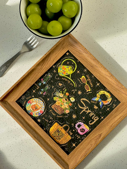 Four Seasons: Summer - 169 piece puzzle with frame
